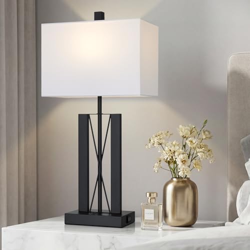 Lolikit 25" Modern Table Lamp for Living Room,Bedside Lamp for Bedroom - Image 5