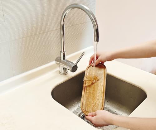 Small Wooden Oval Narrow Tray (11.3 x 4.1 inch), Mini Serving Tray - Image 7