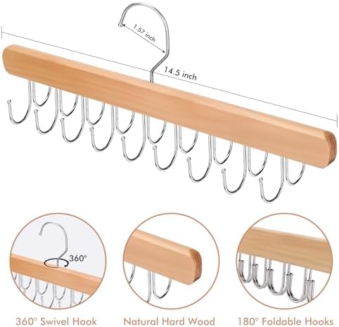 NECAMOCU 2 Pack Bra Hanger for Closet Organizer, Premium Tank Top Hangers - Image 3