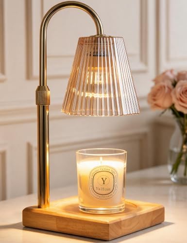 Candle Warmer Lamp Gold, Home Decor, Brithday Gifts for Women Mom by Unknown