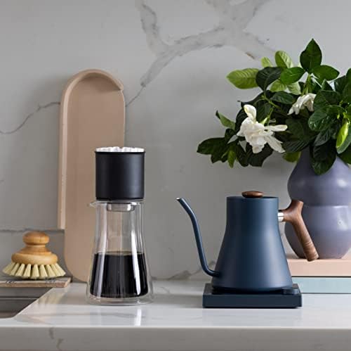 Fellow Stagg Pour-Over Coffee Dripper 20 oz [XF], For Brewing a 20 oz cup of Coffee, Stainless Steel Double Wall Vacuum Insulated, Non-Clogging, Fast Drip, Portable Coffee Maker + 20 Filters - Image 6