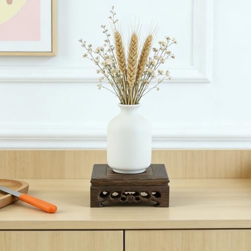 Square Furniture Wooden Display Stand Base , 4" x 4" - Image 3