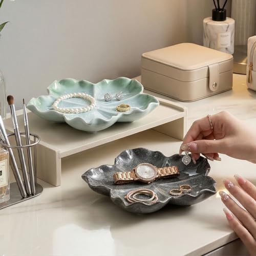Glazed Ceramic Jewelry Plate, C - Image 5