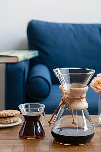 Chemex Pour-Over Glass Coffeemaker - Classic Series - 8-Cup - Exclusive Packaging - Image 6