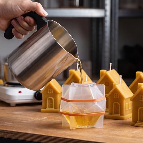 2 Pcs Wax Melting Pitcher 20oz Wax Pouring Pitcher, Inside Scale - Image 6