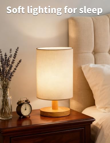 2 pack bedside Table lamp for bedroom,three color,Dimming,side small desk lamps,modern Nightstand vintage night lamp,Mini Cute Cozy Boho warm Lamps,farmhouse,Read Lamp,Living decor,dresser,office,Dorm - Image 2