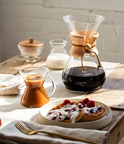 Chemex Pour-Over Glass Coffeemaker - Classic Series - 8-Cup - Exclusive Packaging - Image 5