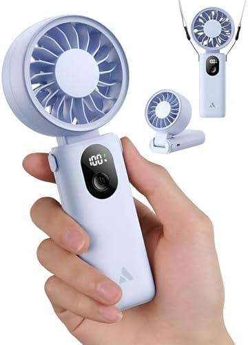 Aecooly Mighty Portable Handheld Fan | 20H Max Cooling | 3 Flexible Modes by Aecooly