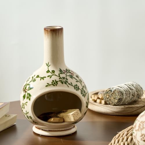 Handmade Ceramic Incense Holder,Palo Santo Holder for Burning,Sage Burner - Image 5