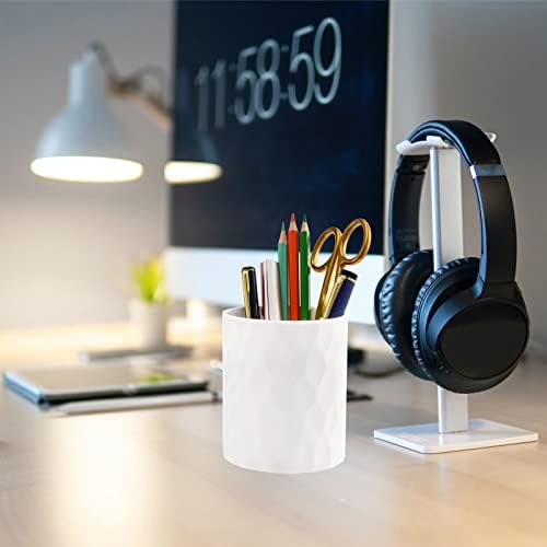 minimaliving Pen Holder,Nordic Style Silicone Waterproof Pencil Holder for Desk Simple&Modern Minimalist Makeup Organizer Multifunctional Office Supplies for Home,Kids and School (White) - Image 5