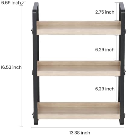 HNRLOY Bathroom Counter Organizer, Bathroom Counter Shelf, Makeup Organizer - Image 3