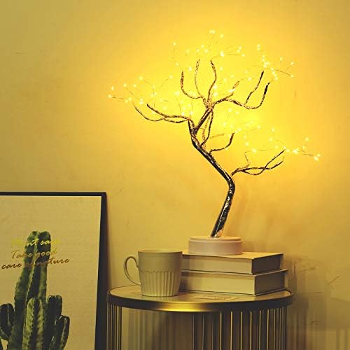 20" 108 LED Bonsai Fairy Spirit Tree Light,DIY Artificial Tree Lamp - Image 3