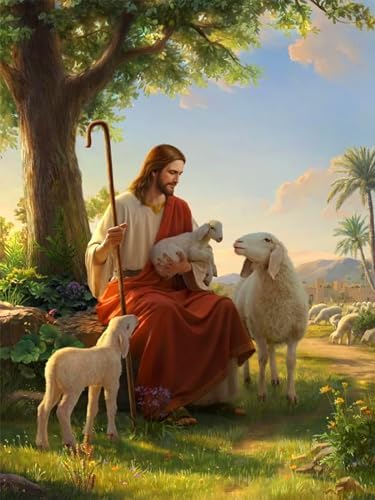 Diamond Art Kits for Adults, Jesus Diamond Art Painting Kits for Adults by croshom
