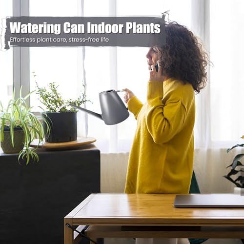 1.8L Watering Can, Small Watering Can for Indoor Plants with Long Spout - Image 5