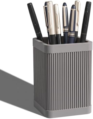 HighHerz Aesthetic Silicone Pen Holder for Desk, Office Desk Accessories by HighHerz