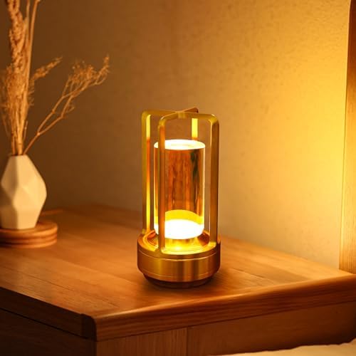 Cordless Table Lamp, Rechargeable LED Decorative Lamp by PIKAFOX