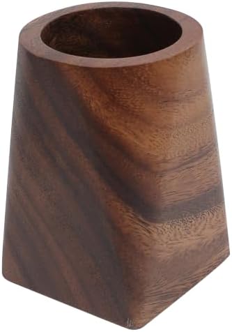 Walnut Wood Pen Holder, Office Desk Pencil Holder by Gguileb