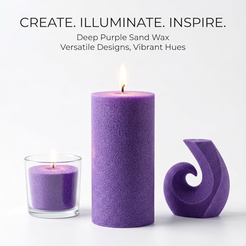 Sukh 15oz Sand Candles with Wicks - Colored Candle Sand Refillable Wax - Image 6