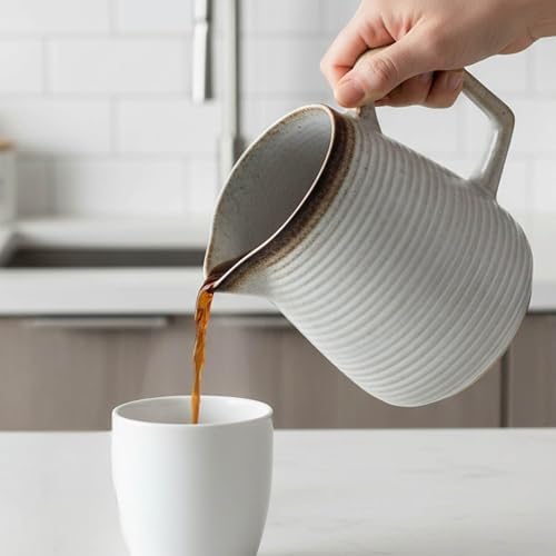 pour over coffee maker - Ceramic Dripper Pot, Heat-Resistant & Easy Clean - Image 5