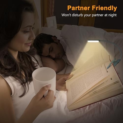 Gritin 9 LED Rechargeable Book Light for Reading in Bed - Image 6