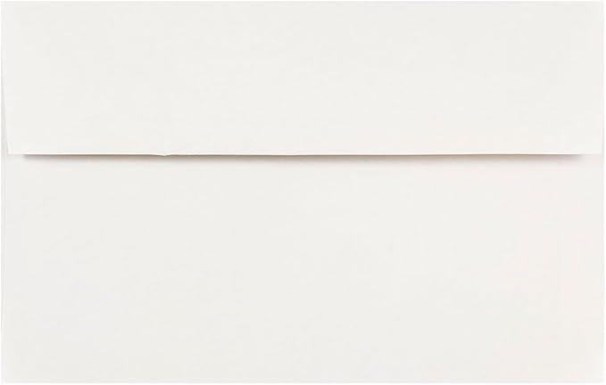 JAM PAPER A10 Invitation Envelopes - 6 x 9 1/2 - White - 50/Pack