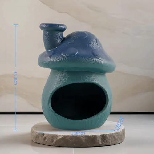 Ceramic Palo Santo Holder - Mini Chimenea Mushroom Incense Burner - Image 2