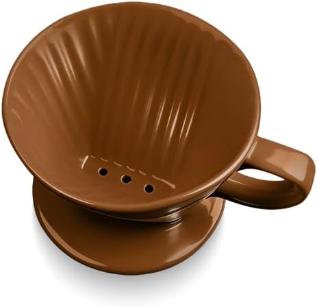 hailanbao Handmade Pour Over Ceramic Coffee Dripper - Image 3