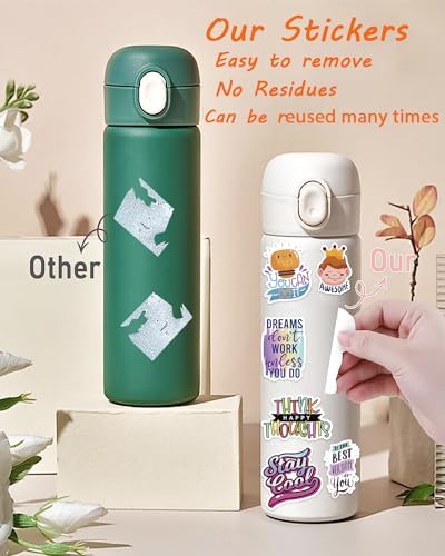 300 PCS Motivational & Positive Affirmation Sticker Pack – Inspirational Vinyl Quote Stickers for Teens, Adults & Teachers | Waterproof Decals for Water Bottles, Laptops, Journals & Scrapbooks - Image 7