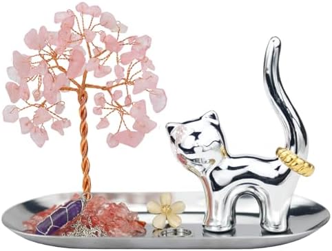 Carselage Cat Ring Holder-Cat Lovers Gifts for Women by Carselage