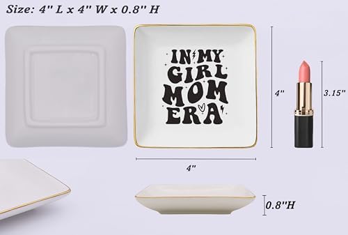 New Mom Club-Gender Reveal Gift-New Mom Gift-Baby Gift Shower for Mom-New Baby Gifts-Baby Announcement Gift-Christmas Gift-Ceramic Jewelry Tray Trinket Holder Ring Dish - Image 5