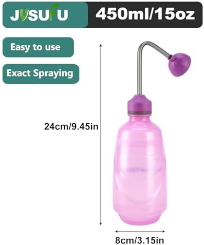 Watering Can for Seedlings, 0.45L (Purple) - Image 5