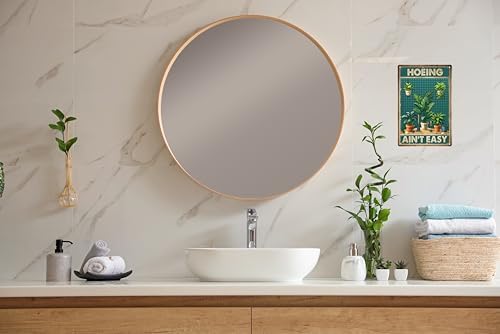 WSUPBPR Funny Metal Tin Signs Garden Sign Outside Decor Gift For Gardener Gardening Aint Easy Fence Outdoor Accessories 12x8 in - Image 6