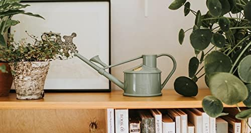 Bosmere Haws Handy Plastic Watering Can, Mini Water Can for Indoor Plants, Succulents and Flowers, Sage Green, 1 Pint - Image 4