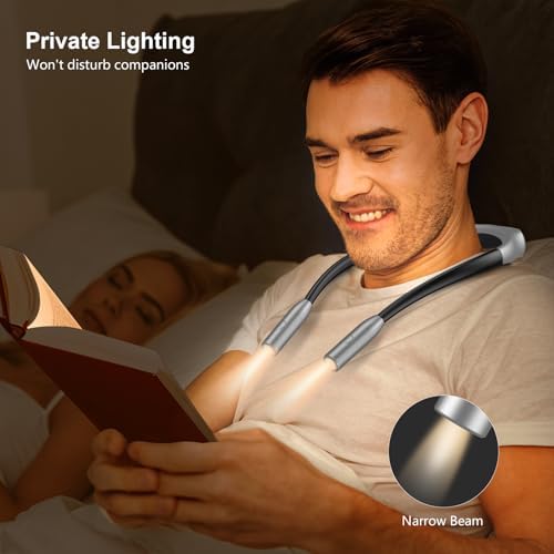 Gritin Book Light, Eye Caring 3 Colors & Dimmable Brightness Reading Light - Image 6