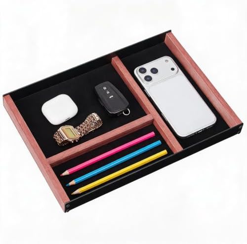 Takywep Minimalist 3-Compartment Desk Drawer Organizer by HOME