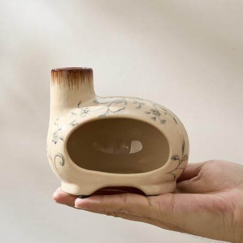 Handmade Ceramic Incense Holder,Palo Santo Holder for Burning,Sage Burner - Image 4