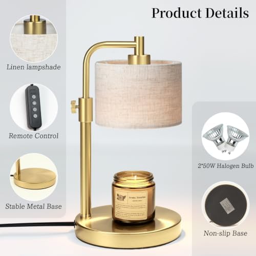 NITOWOLF Candle Warmer Lamp, Wax Warmer Lamp, Birthday Gifts - Image 2