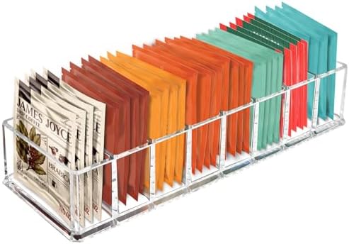 Tasybox Tea Bag Organizer, Tea Holder, Tea Organizers and Storage, 1 Pack by Tasybox