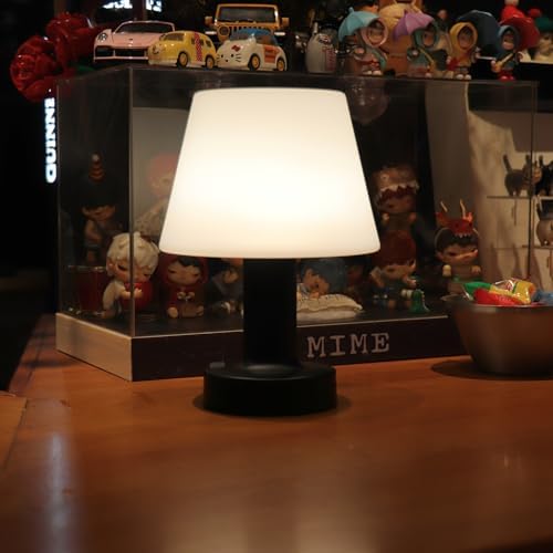 Cordless Rechargeable Mushroom Table Lamp, Dimmable 3-Color Night Light - Image 2