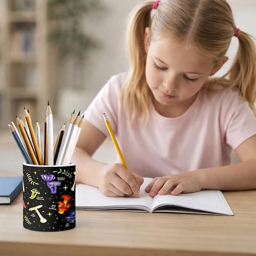 Ceramic Pen Holder Desk Accessories Brush Holder Pencil Holder Organizer - Image 6