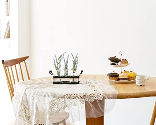Mkono Propagation Stations, 3 Jars Desktop Glass Plant Terrarium with Stand - Image 2