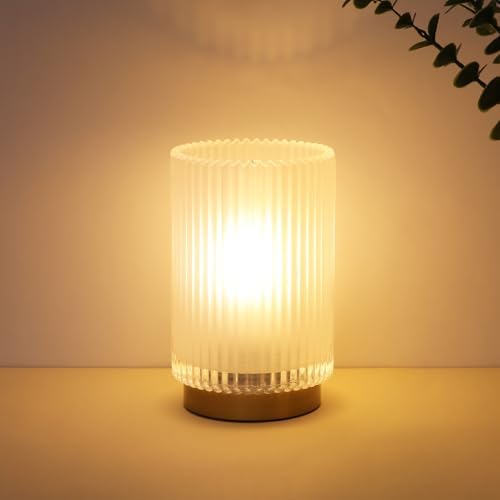 Cordless Table Lamp with Timer, Bedside Lamps with LED Warm Light by Unknown