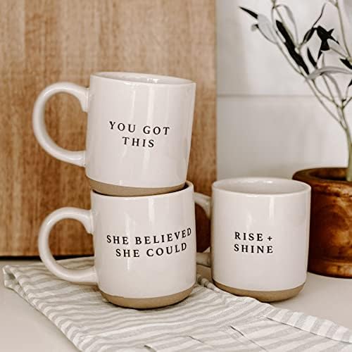 Sweet Water Decor You Got This Mug - 14oz Stoneware Mug Dishwasher and Microwave Safe - Positive Affirmation Gifts for Women, Inspirational Mug - Image 6
