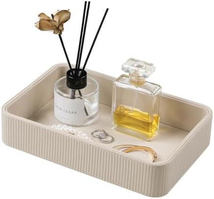 Valet Tray Organizer Bedside Nightstand Organizer Desk CatchallTray by Cretkhp