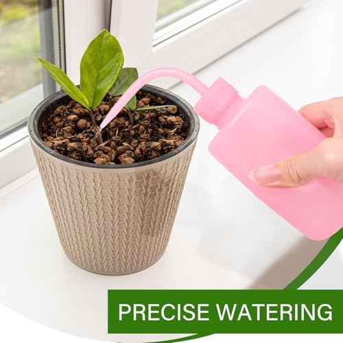 XXXFLOWER 2Pcs Small Squeeze Watering Can for Indoor Plants 250 ML Pink - Image 4