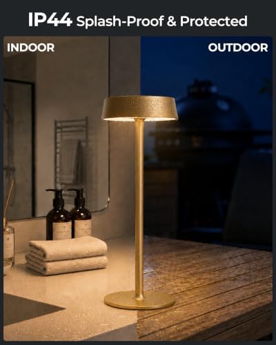 EZVALO Cordless Ambient Lighting, Rechargeable Table Lamp, Battery Operated - Image 4