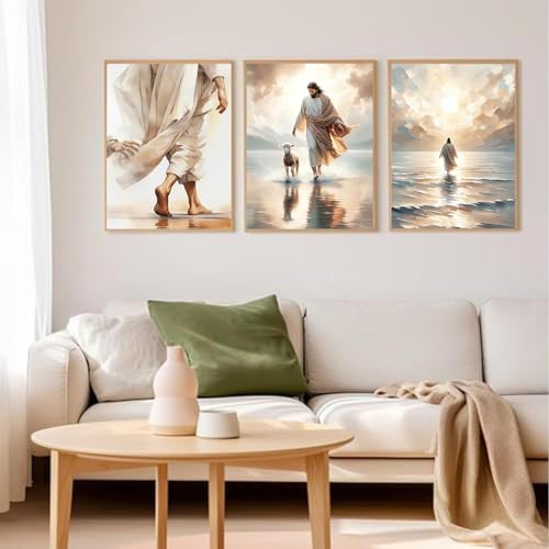 3pack Jesus Diamond Art Kits for Adult Diamond Painting Kit for Beginner - Image 3