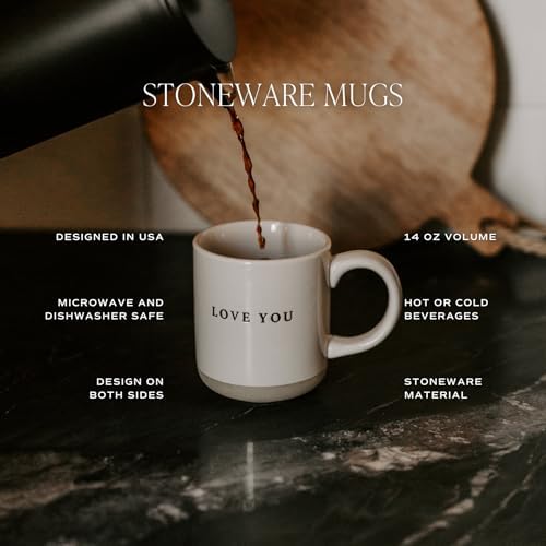 Sweet Water Decor Be Still and Know Mug - Religious Christian Coffee Mug - Inspirational Bible Verse - 14oz Stoneware Coffee Cup - Microwave & Dishwasher Safe - Image 3