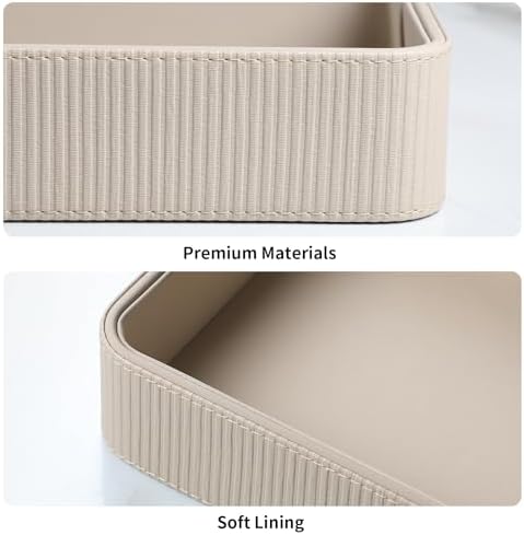 Valet Tray Organizer Bedside Nightstand Organizer Desk CatchallTray - Image 4
