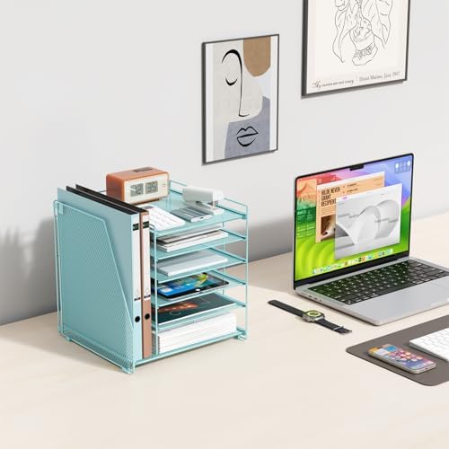gianotter 6-Tier Paper Organizer With Magazine Holder - Image 4